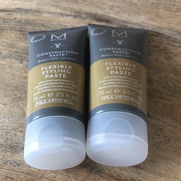 (2) Paul Mitchell Construction Styling Paste 2.5 oz Each - Picture 5 of 6